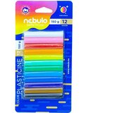 NEBULO Set šarenih plastelina, 12 komada, 150 g Cijene
