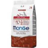Monge Monoprotein Mini Puppy and Junior, Jagnjetina i Pirinač - 800 g Cene