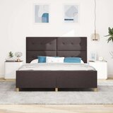  Postelja Temno Rjava 180x200 cm Tkanina, (22049577) | Shoptok.si