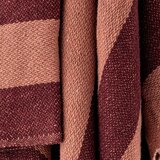 Bloomingville Bordo rdeča odeja iz recikliranega bombaža 130x160 cm Frello – | Shoptok.si