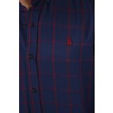 Dewberry G719 MEN'S SHIRT-NAVY-BURGUNDY | shoptok.hr