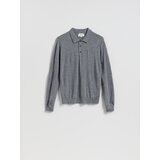 Reserved Volneni polo džemper - tamnosivo | shoptok.hr