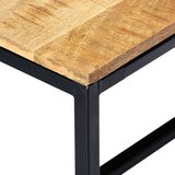 vidaXL Blagovaonska klupa od grubog masivnog drva manga 120 cm | shoptok.hr