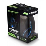 Esperanza Condor stereo slušalice sa mikrofonom, gamer, plave | shoptok.hr