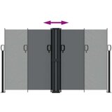  Uvlačiva bočna tenda 140 x 1000 cm crna | shoptok.hr