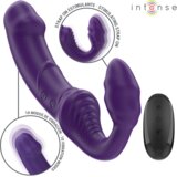Intense Strap-on Fun Jill Remote Control Purple Cene