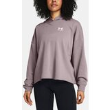Under Armour UA Rival Terry OS Hoodie Pulover Siva Cene