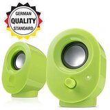  Zvučnici 2.0 SPEEDLINK SNAPPY Stereo, green, USB, SL-8001-GN | Eponuda.ba