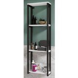 MID.YOU Stenski Regal Bitila M, Črna, Bela | Shoptok.si