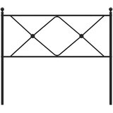  Metalno zamjensko uzglavlje crno 100 cm | shoptok.hr