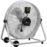  Bubnjasti ventilator s kotačem Srebrno 73 x 42 x 70 cm Aluminij | shoptok.hr