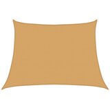  Jedro za zaštitu od sunca 160 g/m² Trapezoidni pijesak 4/5x3 m HDPE | shoptok.hr