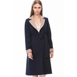 Dewberry Z6510 WOMEN'S COAT-NAVY BLUE Cene