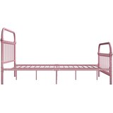  Okvir za krevet ružičasti metalni 140 x 200 cm | Eponuda.ba