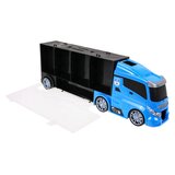  Veliki, nevjerojatan policijski kamion s prostorom za pohranu mini autića - plavi | Shoptok.si
