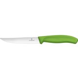 Victorinox Nazobčan nož za pico zrezek z ostro konico, dolžine 120/232 mm - zelen, (21563827) | Shoptok.si