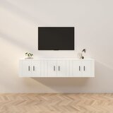 vidaXL Zidni TV ormarići 3 kom bijeli 57 x 34 5 x 40 cm Cijene