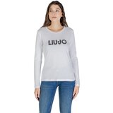 Liu Jo Majice z dolgimi rokavi ECS T-SHIRT MODA M/L UF5283 JS923 Bela Cene