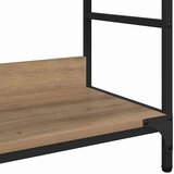 vidaXL Knjižna polica artisan hrast 78,5 x 33 x 82 cm Konstruiran les | Shoptok.si