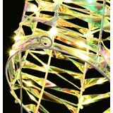 vidaXL Jelenova sani Toplo bela 60 cm PET | Shoptok.si