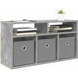  Nizak ormarić s ladicama Betonski sivi 72 x 22,5 x 38 cm | Eponuda.ba