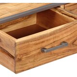  Stolić za kavu 75 x 75 x 35 cm od masivnog bagremovog drva | shoptok.hr