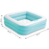 Intex Kvadratni napihljiv otroški bazen, moder | Shoptok.si