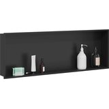  Ničica za tuš Crna 90 x 30 x 9,5 cm Nehrđajući čelik | Eponuda.ba