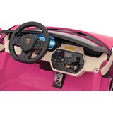  Licenciran avto na akumulator Lamborghini SIAN 4x100W - dvosed - roza | Shoptok.si