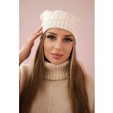 Kesi Cap with fleece Marta K231 ecru | shoptok.hr