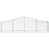  Obokane gabion košare 18 kosov 200x30x40/60 cm pocinkano železo, (21000614) | Shoptok.si