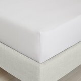 Bianca Siva plahta s gumom od pamučnog perkala 185x200 cm Cotton Percale – | shoptok.hr