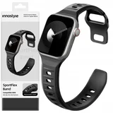 SILIKONSKI PASČEK ZA PAMETNO URO 42 44 45 46 49 MM ČRN, (5000259020)
