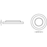 Brilagi LED Dečije plafonsko svetlo ASTRO LED/80W/230V prečnik 51 cm Slike