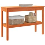  Konzolna stolica Vosak smeđa 110 x 40 x 75 cm Masivna borovina | shoptok.hr