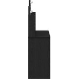  Toaletni stol Crni hrast 96 x 39 x 142 cm Konstruirano drvo | shoptok.hr