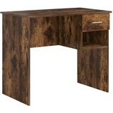  Stol s policom Dimljeni hrast 90 x 49 x 75 cm Konstruirano drvo | Eponuda.com
