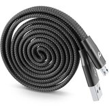 Cellular Line usb kabel navijalni micro črn, cellular line Cene