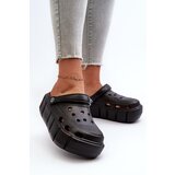 Boto EVENTO Women's Black Platform Foam Slides Itubia | Shoptok.si
