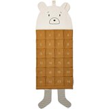 Liewood božićni kalendar od tkanine klaus mr bear golden caramel multi mix Cijene