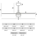 Faro 33822WT-1TW-LED prigušiva, plafonski ventilator mini punts LED/10W/230V crna, prečnik 90 cm wt+do | Eponuda.com