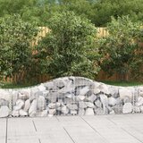  Lučne gabionske košare 7 kom 200x30x40/60 cm pocinčano željezo | shoptok.hr