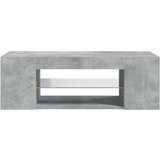 vidaXL TV ormarić s LED svjetlima siva boja betona 90 x 39 x 30 cm | shoptok.hr