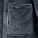  Bade mantil bez kapuljače Mornarsko plava s Flanel | shoptok.hr