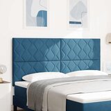  LED uzglavlje S LED lampica Tamno plava 180 cm Baršun | shoptok.hr