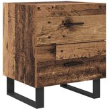  Noćni ormar s ladicama 2 pcs Staro drvo 40 x 35 x 47.5 cm | shoptok.hr