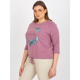 RELEVANCE Blouse-RV-BZ-8458.01P-dark pink | Shoptok.si