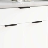 Drška 12 pcs Crna 120 x 39.6 x 17 mm Aluminij Cijene