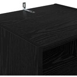 TV ormar Crni hrast 160 x 35 x 55 cm Konstruirano drvo | shoptok.hr