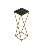  Stalak za cveće LOFT 70x24 cm zlatna/crna | Eponuda.com